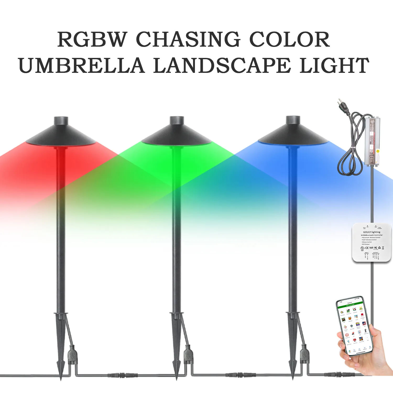 rgb pathway lights